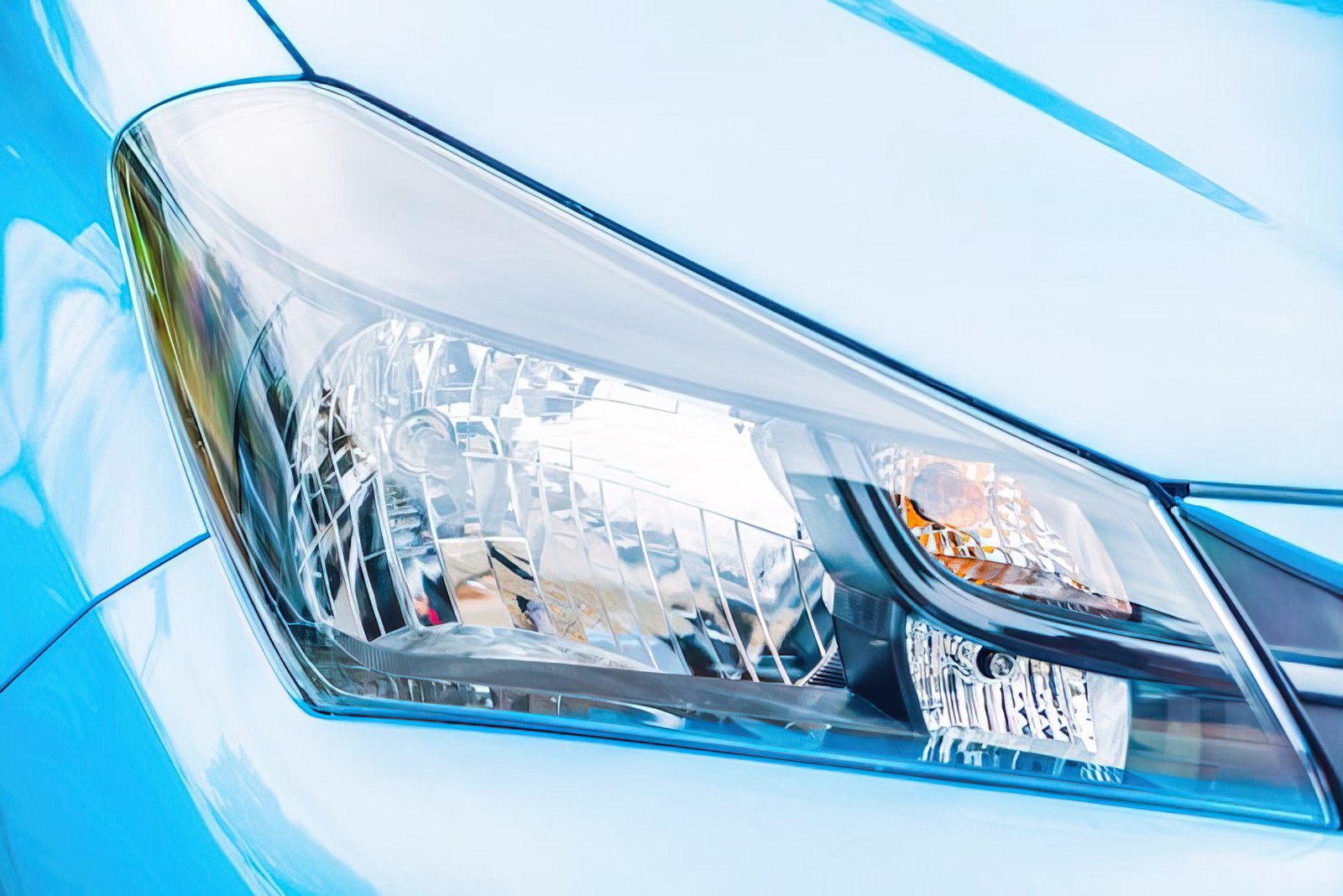 Headlight and mirror PPF detail